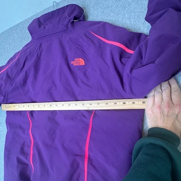 The North Face Insulated Winter Ski Jacket Purple Pink Womens Large - Picture 9 of 13